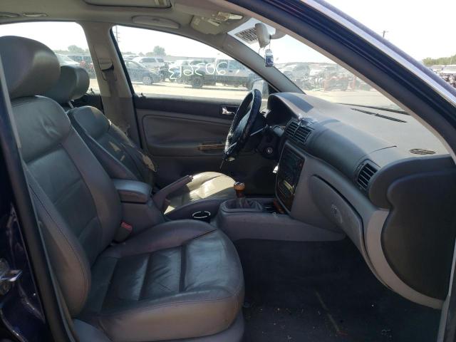 WVWRH63BX2E208814 - 2002 VOLKSWAGEN PASSAT GLX Mavi foto 5