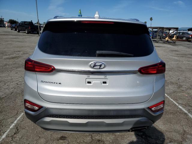 5NMS33AD3KH000807 - 2019 HYUNDAI SANTA FE SEL SILVER photo 6