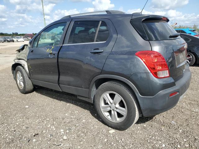 3GNCJLSB6GL260448 - 2016 CHEVROLET TRAX 1LT CHARCOAL photo 2