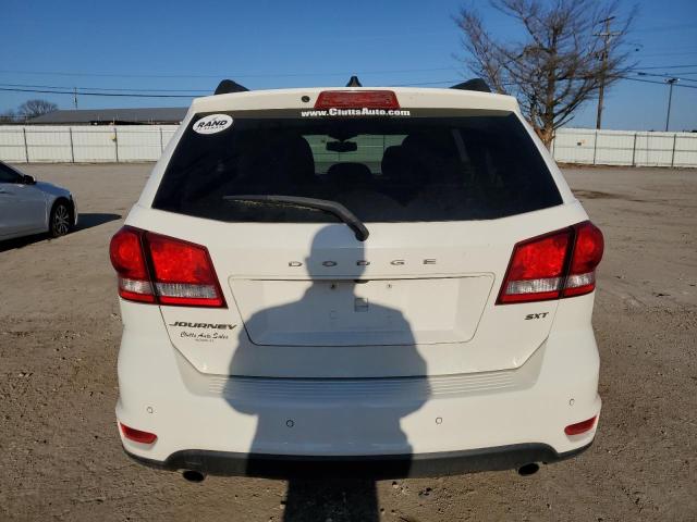 3C4PDCBG8ET123120 - 2014 DODGE JOURNEY SXT WHITE photo 6