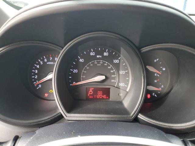 KNADM4A30G6577329 - 2016 KIA RIO LX YELLOW photo 9