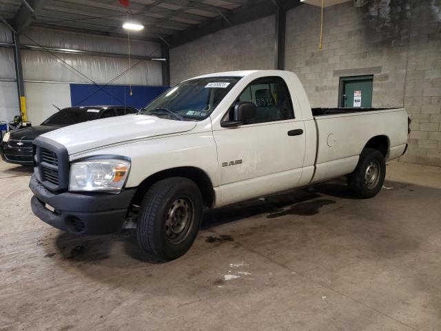 1D7HA16N18J173238 - 2008 DODGE RAM 1500 ST WHITE photo 1