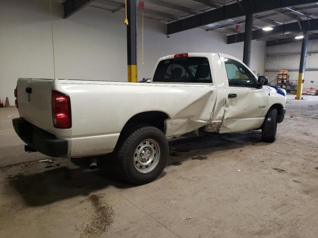 1D7HA16N18J173238 - 2008 DODGE RAM 1500 ST WHITE photo 3