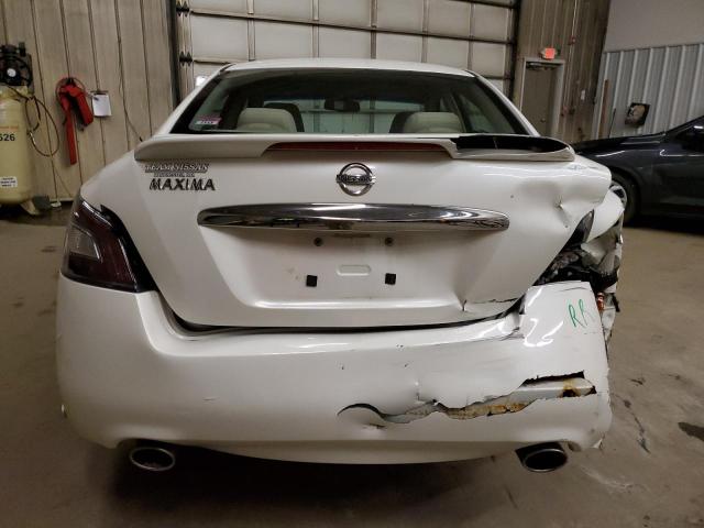 1N4AA5AP5EC915190 - 2014 NISSAN MAXIMA S WHITE photo 6