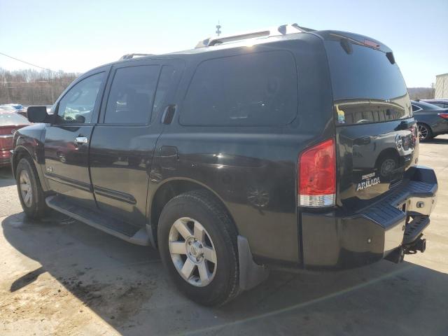 5N1AA08C17N701154 - 2007 NISSAN ARMADA SE BLACK photo 2