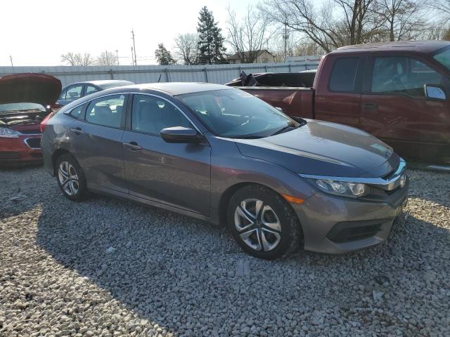 19XFC2F50GE053024 - 2016 HONDA CIVIC LX GRAY photo 4