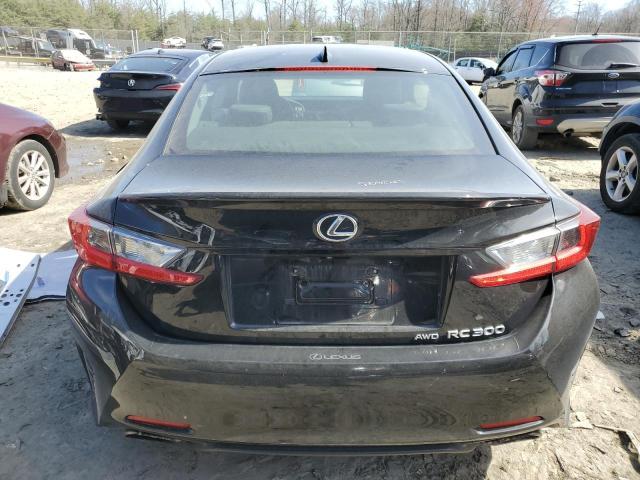 JTHSM5BC6G5000789 - 2016 LEXUS RC 300 BLACK photo 6