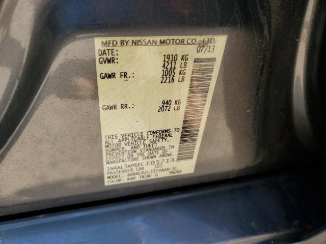 1N4AL3AP6EC105713 - 2014 NISSAN ALTIMA 2.5 GRAY photo 12