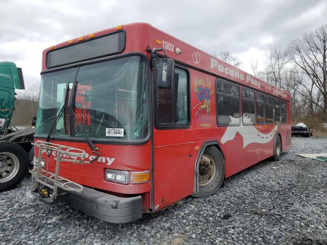 15GGB2716D1182752 - 2013 GILLIG TRANSIT BU LOW RED photo 2