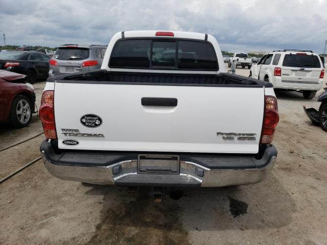 3TMJU62NX7M033129 - 2007 TOYOTA TACOMA DOUBLE CAB PRERUNNER WHITE photo 6
