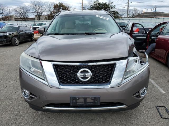 5N1AR2MM4EC706022 - 2014 NISSAN PATHFINDER S 灰色 照片 5