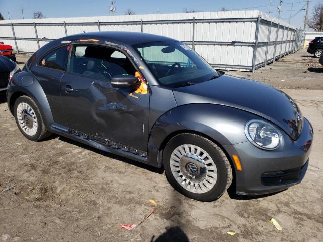 3VWJP7ATXDM674660 - 2013 VOLKSWAGEN BEETLE GRAY photo 4