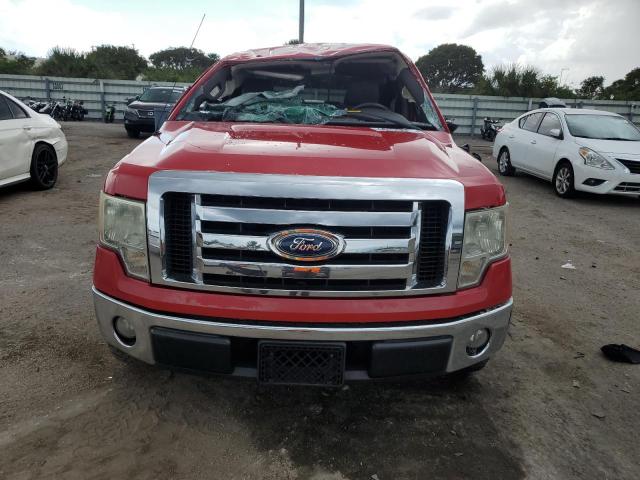 1FTPW12V09FB25716 - 2009 FORD F150 SUPERCREW RED photo 5