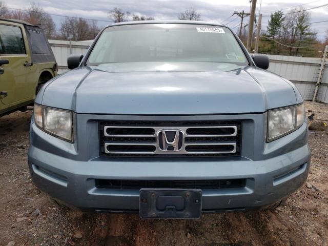 2HJYK16276H522846 - 2006 HONDA RIDGELINE RT BLUE photo 5