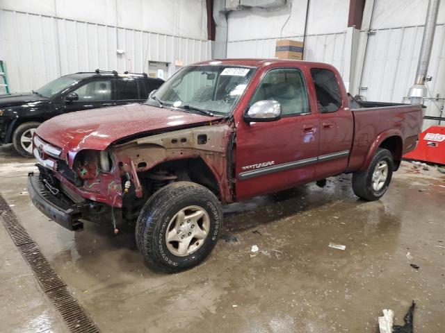 5TBBT44113S357580 - 2003 TOYOTA TUNDRA ACCESS CAB SR5 BURGUNDY photo 1