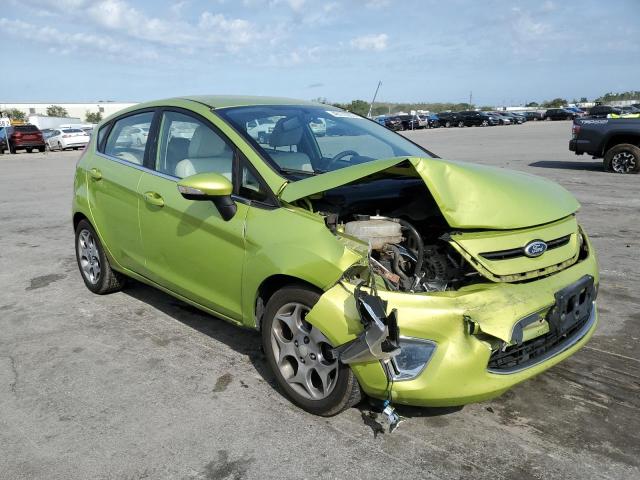 3FADP4FJXBM166410 - 2011 FORD FIESTA SES GREEN photo 4