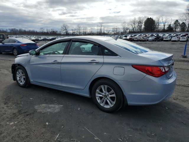 5NPEB4AC6DH703370 - 2013 HYUNDAI SONATA GLS BLUE photo 2