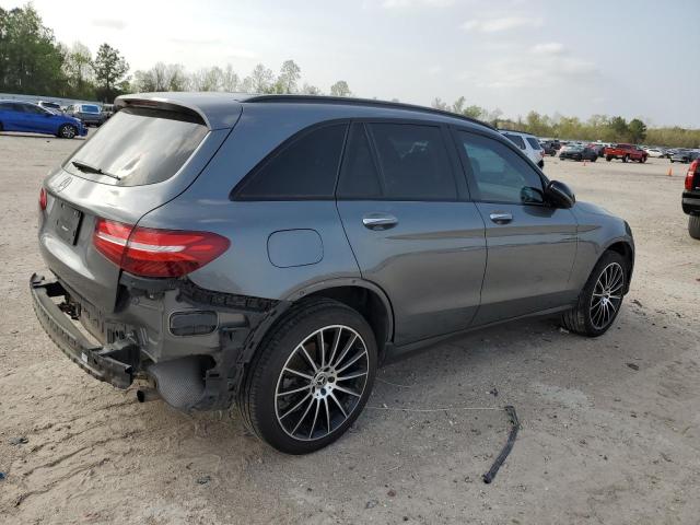 WDC0G4JB6KV172696 - 2019 MERCEDES-BENZ GLC 300 SILVER photo 3