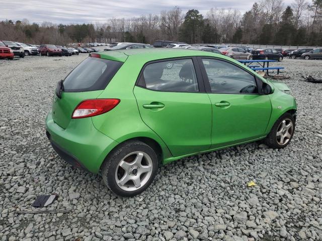 JM1DE1KY1C0148612 - 2012 MAZDA MAZDA2 GREEN photo 3