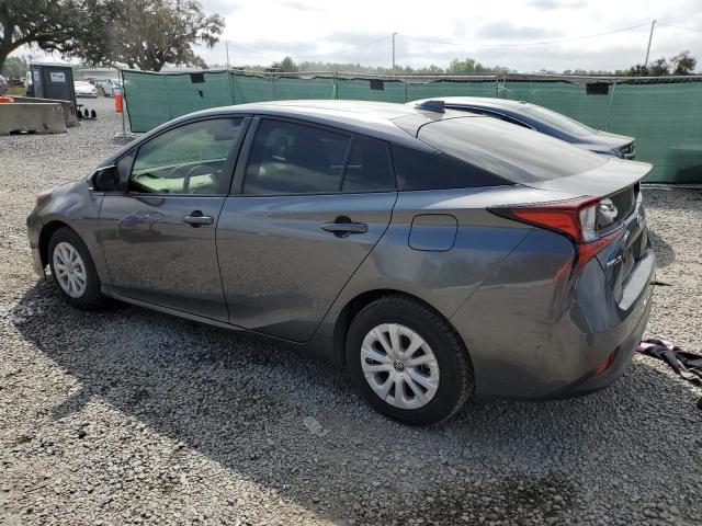 JTDKARFU1L3120719 - 2020 TOYOTA PRIUS L GRAY photo 2