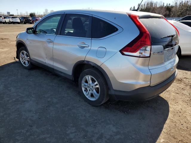 2HKRM4H77CH103346 - 2012 HONDA CR-V EXL SILVER photo 2