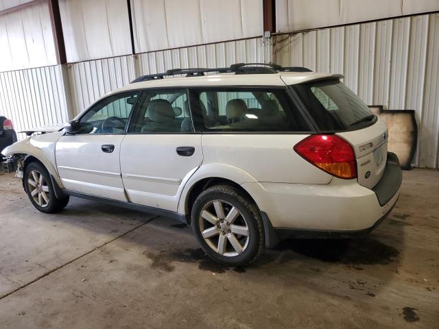 4S4BP61C267313658 - 2006 SUBARU LEGACY OUTBACK 2.5I WHITE photo 2