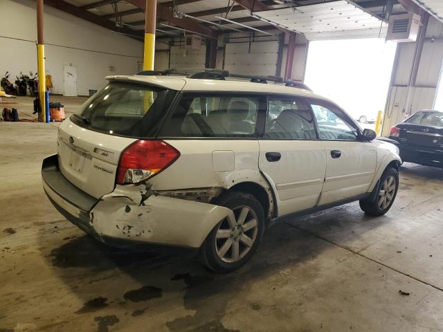 4S4BP61C267313658 - 2006 SUBARU LEGACY OUTBACK 2.5I WHITE photo 3