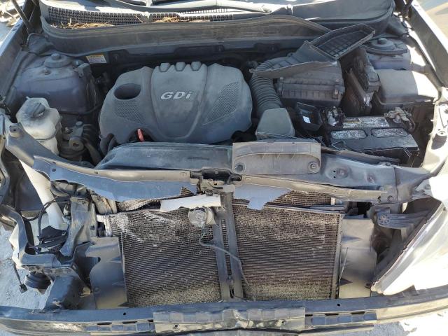 5NPEB4ACXDH570645 - 2013 HYUNDAI SONATA GLS GRAY photo 11