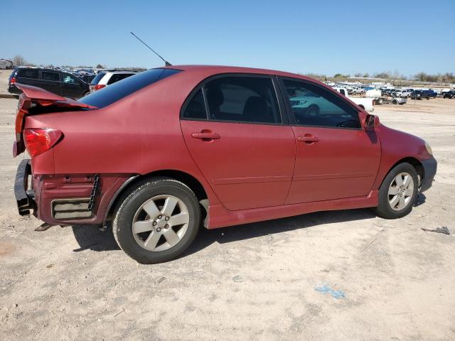 1NXBR32E23Z082394 - 2003 TOYOTA COROLLA CE RED photo 3