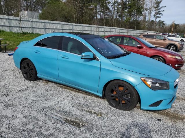 WDDSJ4EBXGN290015 - 2016 MERCEDES-BENZ CLA 250 TURQUOISE photo 4