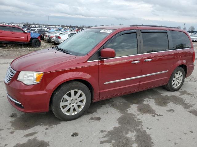 2C4RC1BG0ER115306 - 2014 CHRYSLER TOWN & COU TOURING MAROON photo 1