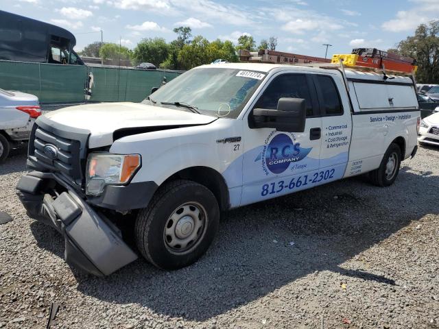 1FTFX1CF4CKE25127 - 2012 FORD F150 SUPER CAB WHITE photo 1