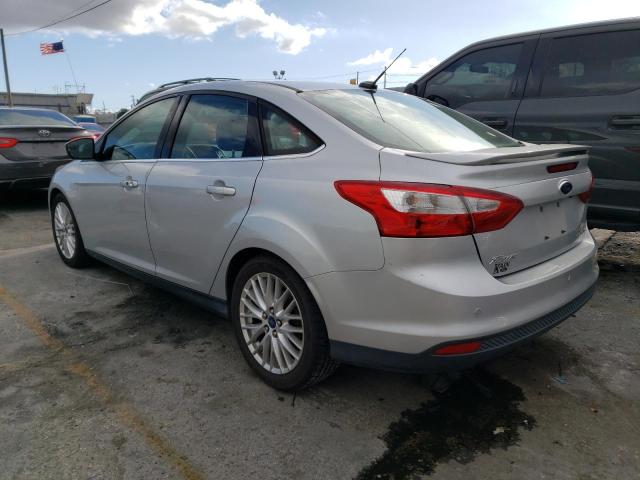 1FADP3J20EL137062 - 2014 FORD FOCUS TITANIUM SILVER photo 2