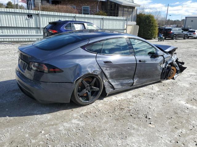5YJSA1E5XPF499398 - 2023 TESLA MODEL S ნაცრისფერი ფოტო 3