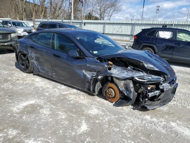 5YJSA1E5XPF499398 - 2023 TESLA MODEL S ნაცრისფერი ფოტო 4