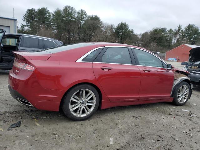 3LN6L2J93FR605791 - 2015 LINCOLN MKZ BURGUNDY photo 3