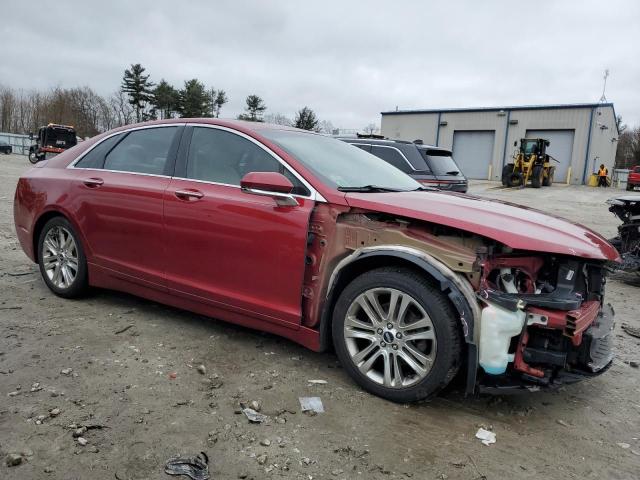 3LN6L2J93FR605791 - 2015 LINCOLN MKZ BURGUNDY photo 4