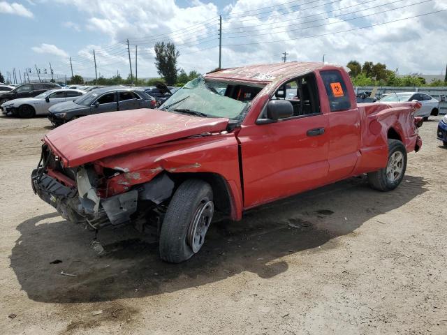 1D7HE42K47S103047 - 2007 DODGE DAKOTA SLT RED photo 1