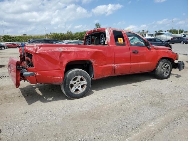 1D7HE42K47S103047 - 2007 DODGE DAKOTA SLT RED photo 3