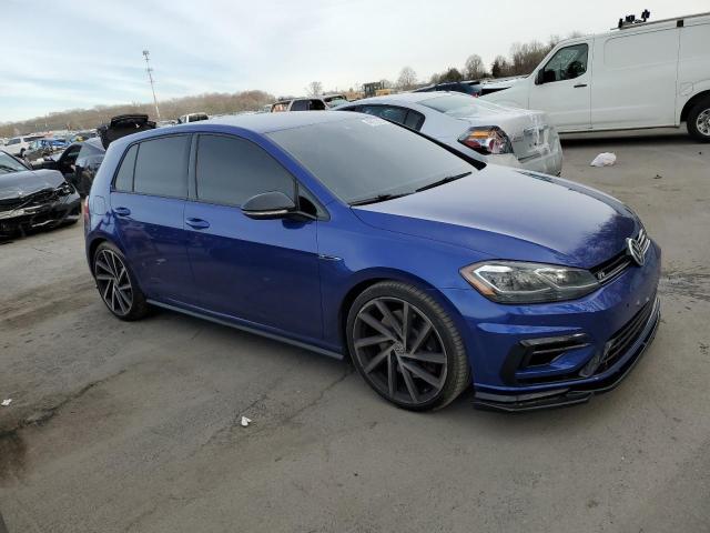 WVWVF7AU6JW087173 - 2018 VOLKSWAGEN GOLF R BLUE photo 4