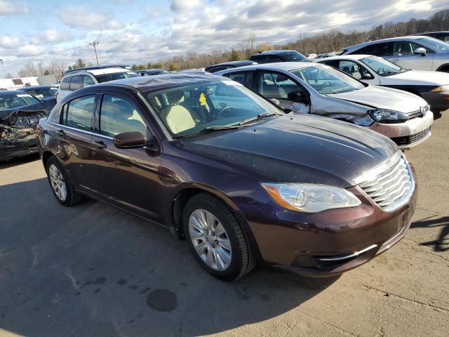 1C3CCBAG0DN736820 - 2013 CHRYSLER 200 LX MAROON photo 4