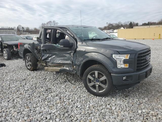 1FTEX1EPXGFD60218 - 2016 FORD F150 SUPER CAB GRAY photo 4