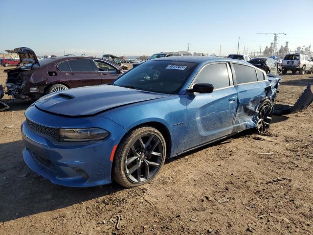 2C3CDXCT6MH656970 - 2021 DODGE CHARGER R/T BLUE photo 1
