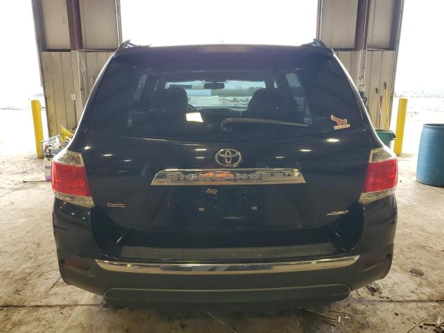 5TDBK3EH3DS223669 - 2013 TOYOTA HIGHLANDER BASE BLACK photo 6