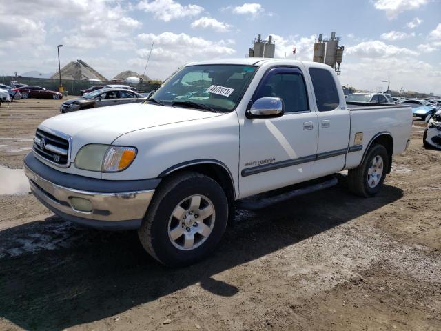 5TBRT34122S243627 - 2002 TOYOTA TUNDRA ACCESS CAB WHITE photo 1