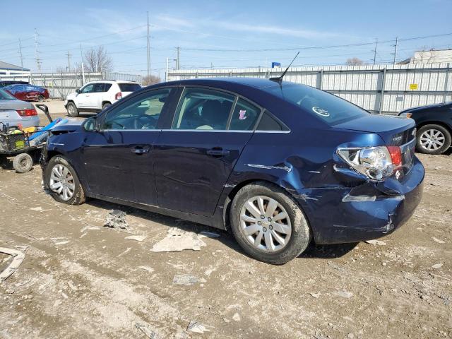 1G1PC5SHXB7160038 - 2011 CHEVROLET CRUZE LS BLUE photo 2