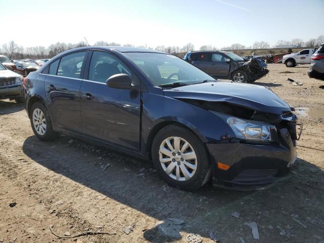 1G1PC5SHXB7160038 - 2011 CHEVROLET CRUZE LS BLUE photo 4