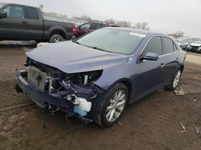 1G11H5SL9EF299647 - 2014 CHEVROLET MALIBU LTZ ლურჯი ფოტო 1