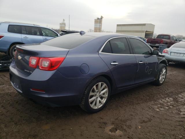 1G11H5SL9EF299647 - 2014 CHEVROLET MALIBU LTZ ლურჯი ფოტო 3