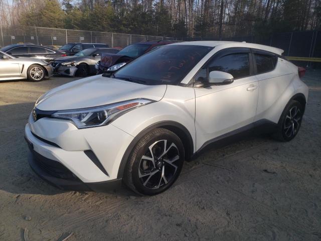 NMTKHMBX5JR033804 - 2018 TOYOTA C-HR XLE WHITE photo 1